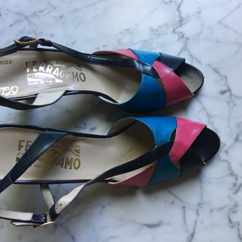 ✨Vintage 80s Ferragamo Heels